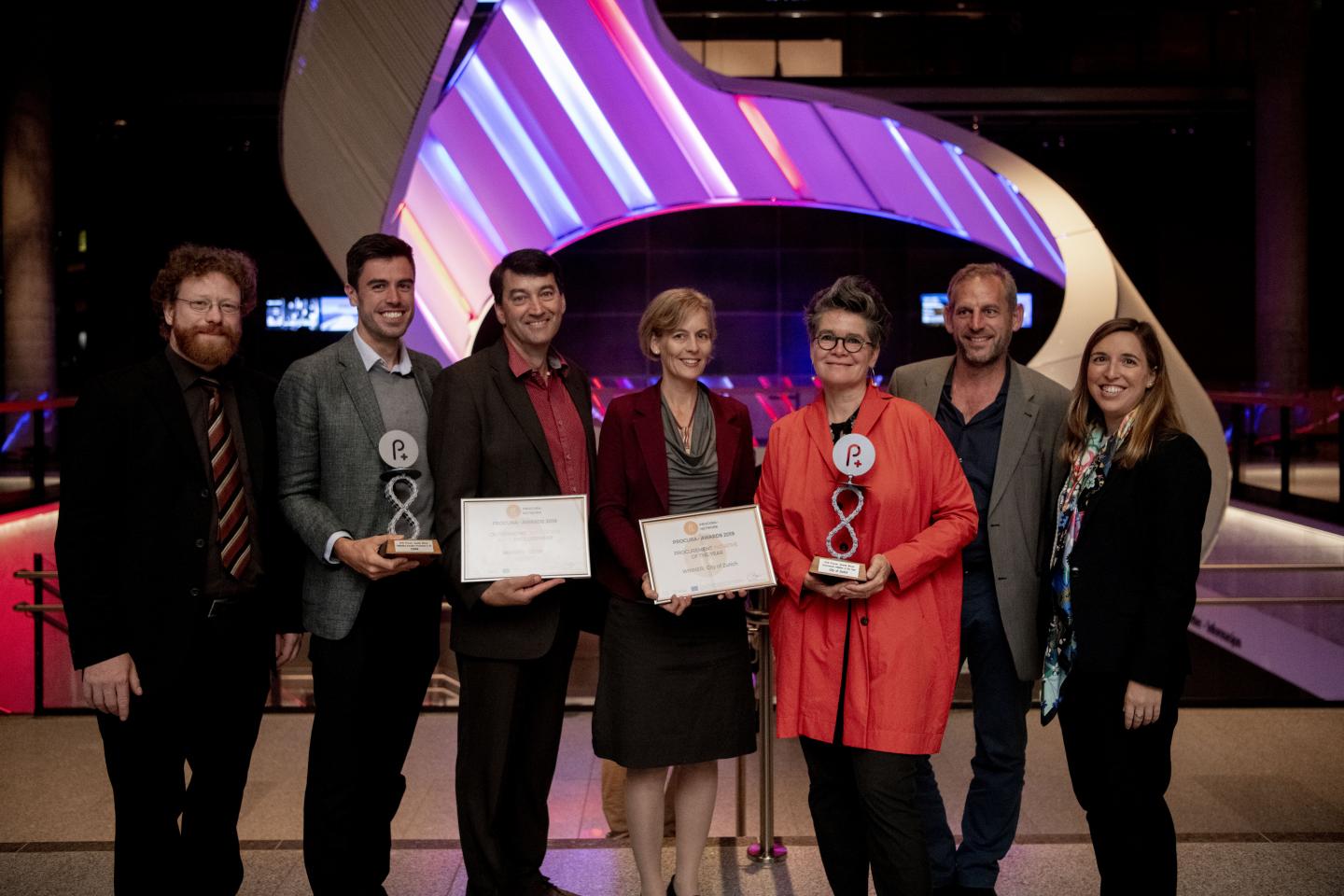CERN wins ‘Outstanding Innovation Procurement in ICT’ Award at the Procura+ Awards 2019